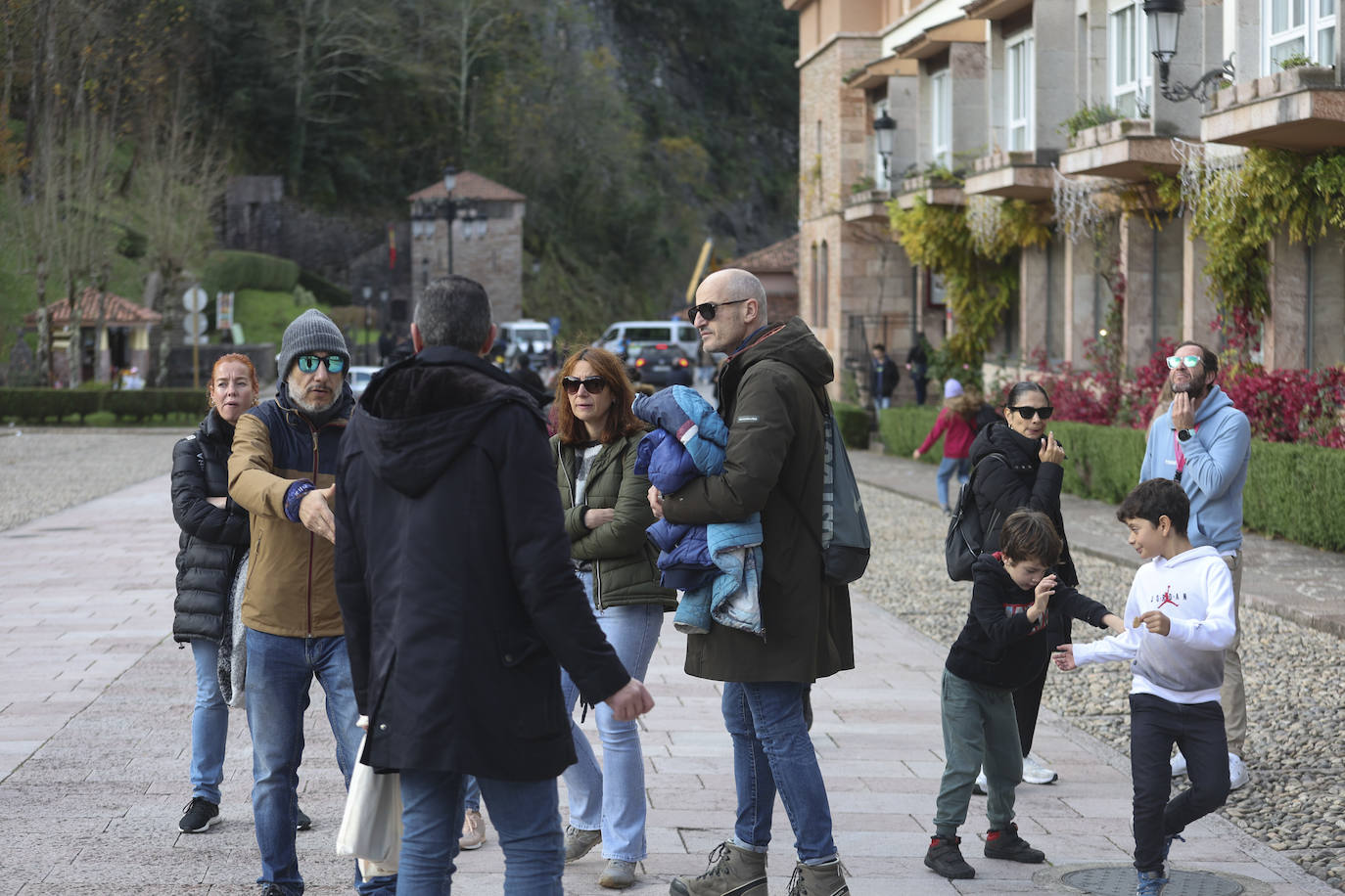 Asturias, abarrotada por el puente