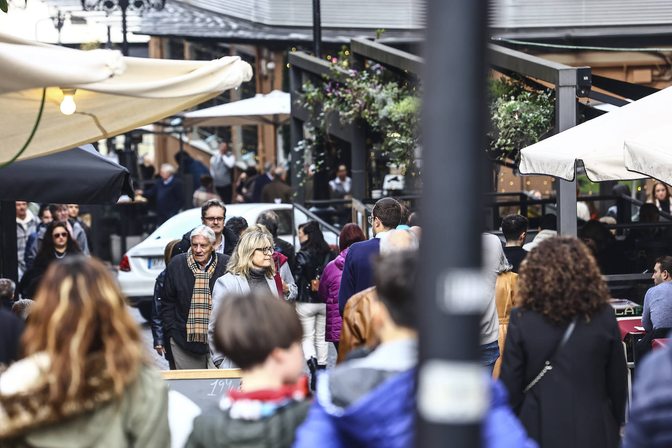Puente de lleno y calor en Asturias