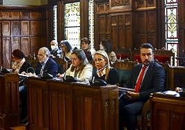 Un momento de la comparecencia.