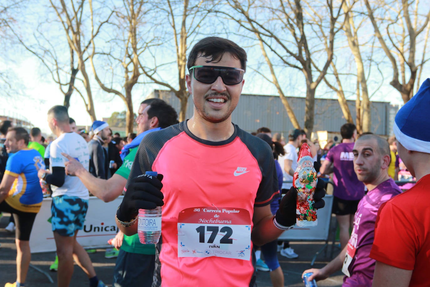 Miles de deportistas se dan cita en el Cross de Nochebuena de Gijón