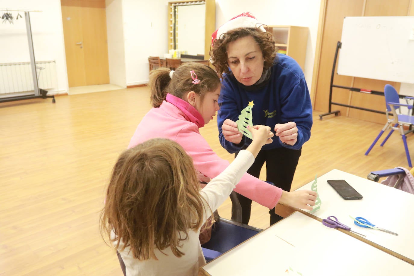 El Acuario y La Laboral, un aula navideña para los niños de Gijón