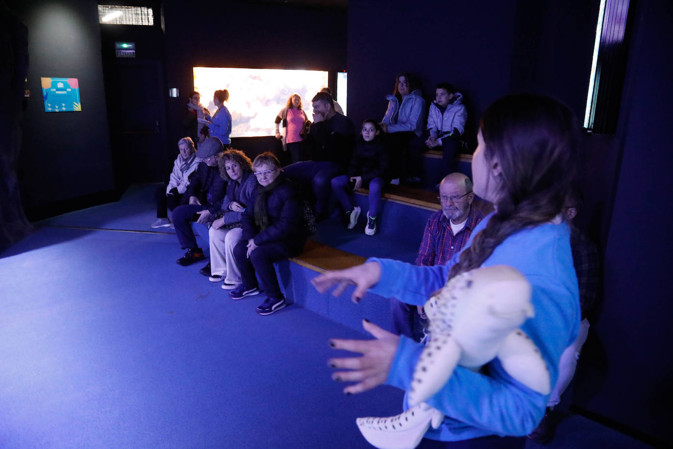 El Acuario y La Laboral, un aula navideña para los niños de Gijón