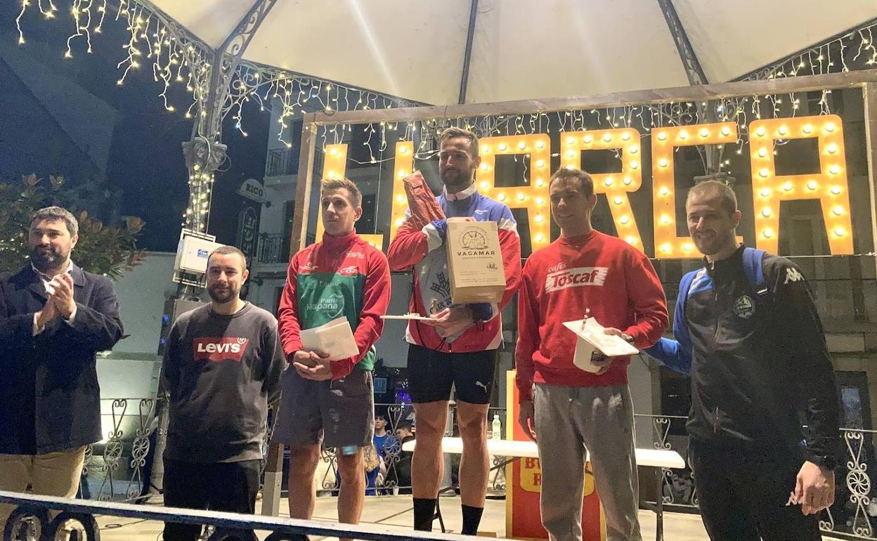 Ganadores de la San Silvestre de Luarca.