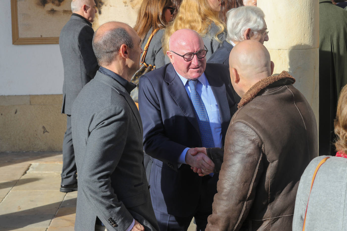 Fotos: Emocionada despedida en Gijón al empresario Romualdo Alvargonzález