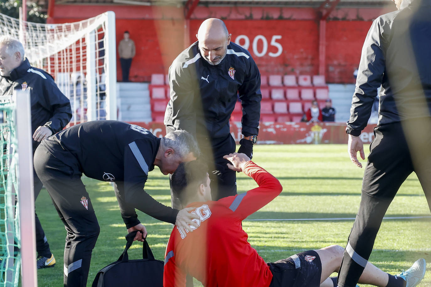 Fotos: Entrenamiento del Sporting (02/01/23)