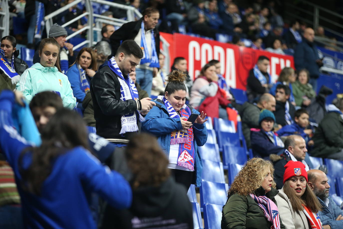 Fotos: ¿Estuviste en el Real Oviedo - Atlético de Madrid? ¡Búscate!