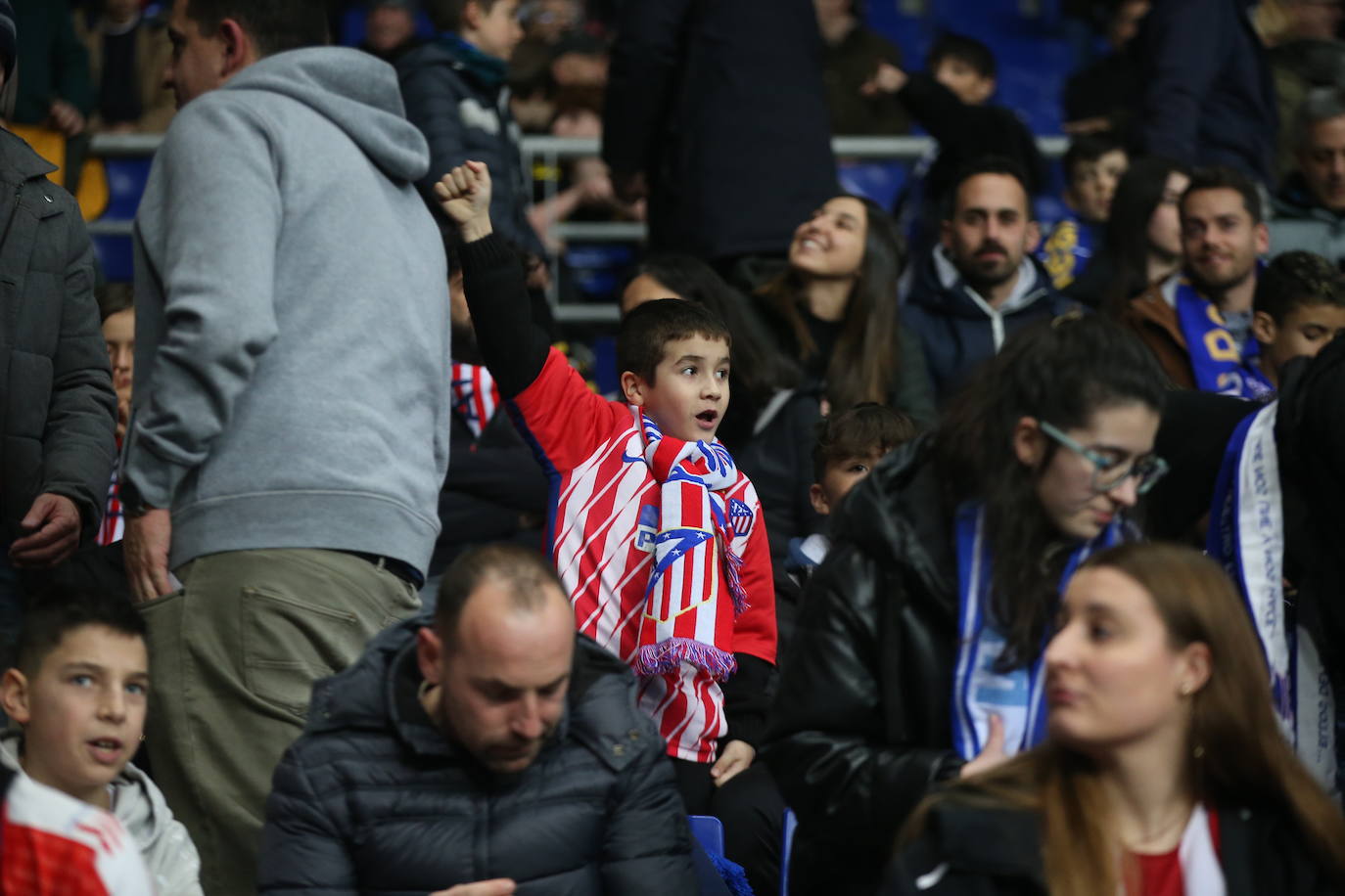 Fotos: ¿Estuviste en el Real Oviedo - Atlético de Madrid? ¡Búscate!