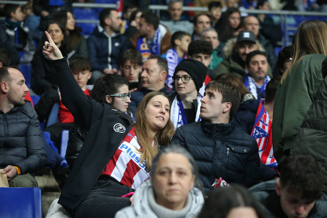 Fotos: ¿Estuviste en el Real Oviedo - Atlético de Madrid? ¡Búscate!