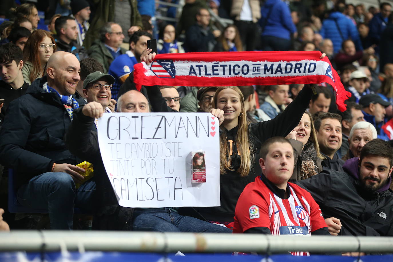 Fotos: ¿Estuviste en el Real Oviedo - Atlético de Madrid? ¡Búscate!