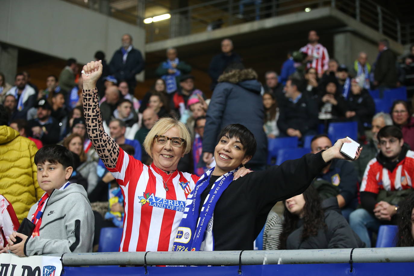 Fotos: ¿Estuviste en el Real Oviedo - Atlético de Madrid? ¡Búscate!