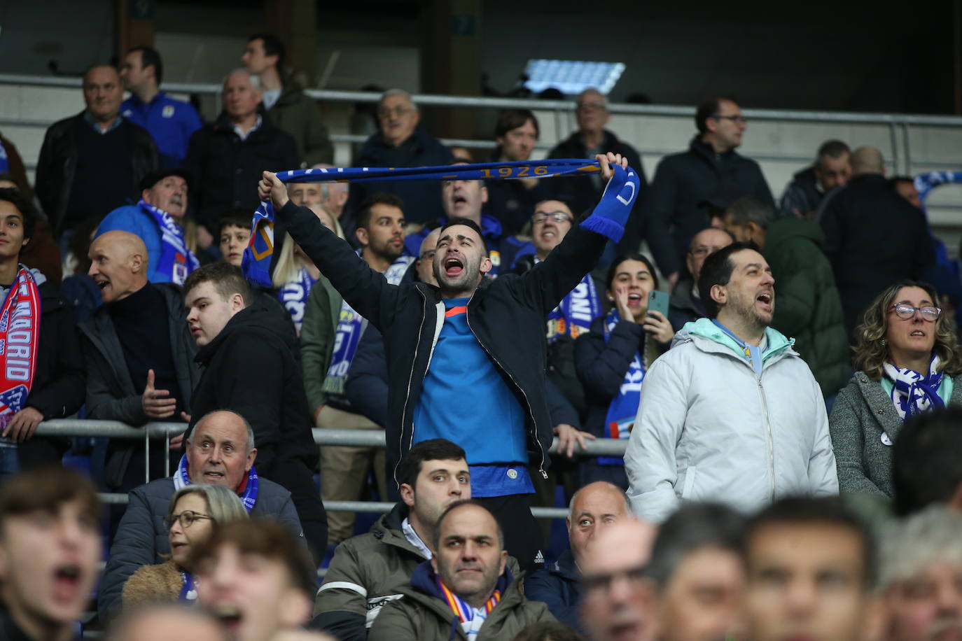 Fotos: ¿Estuviste en el Real Oviedo - Atlético de Madrid? ¡Búscate!