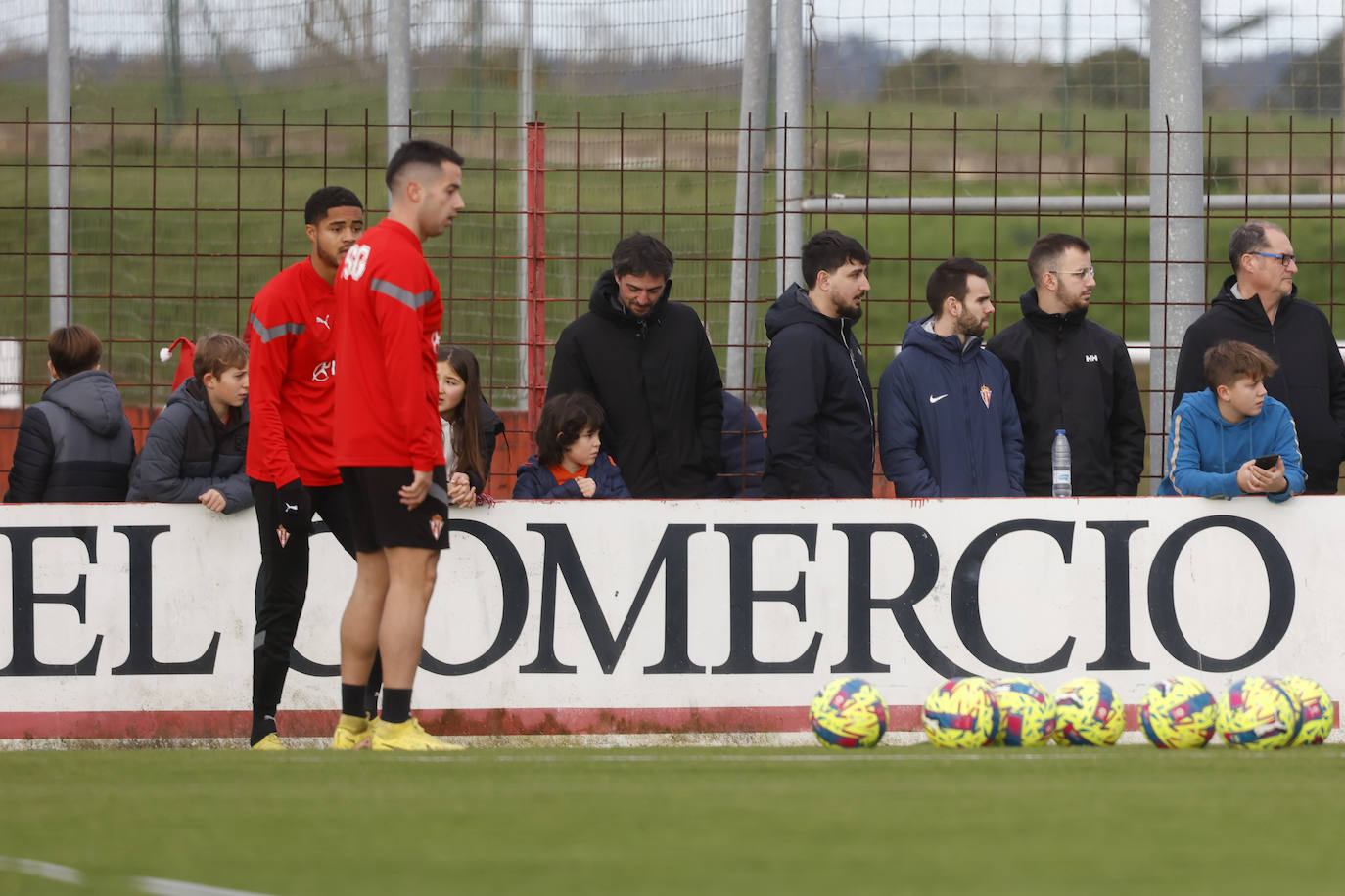 Fotos: Entrenamiento del Sporting (04-01-2023)