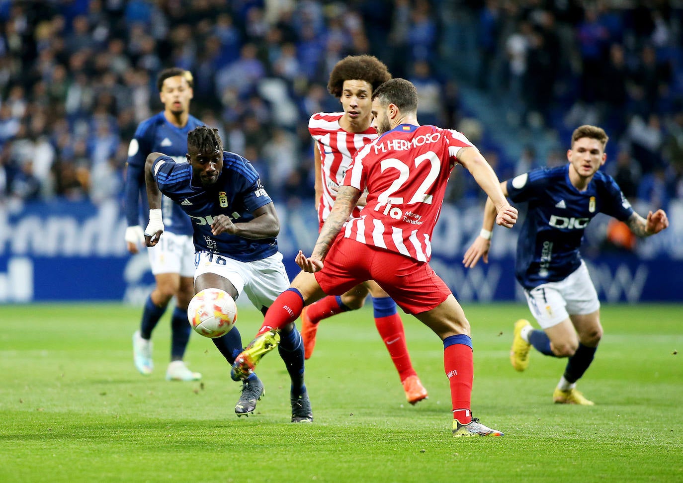 Fotos: Las mejores jugadas del Real Oviedo - Atlético de Madrid