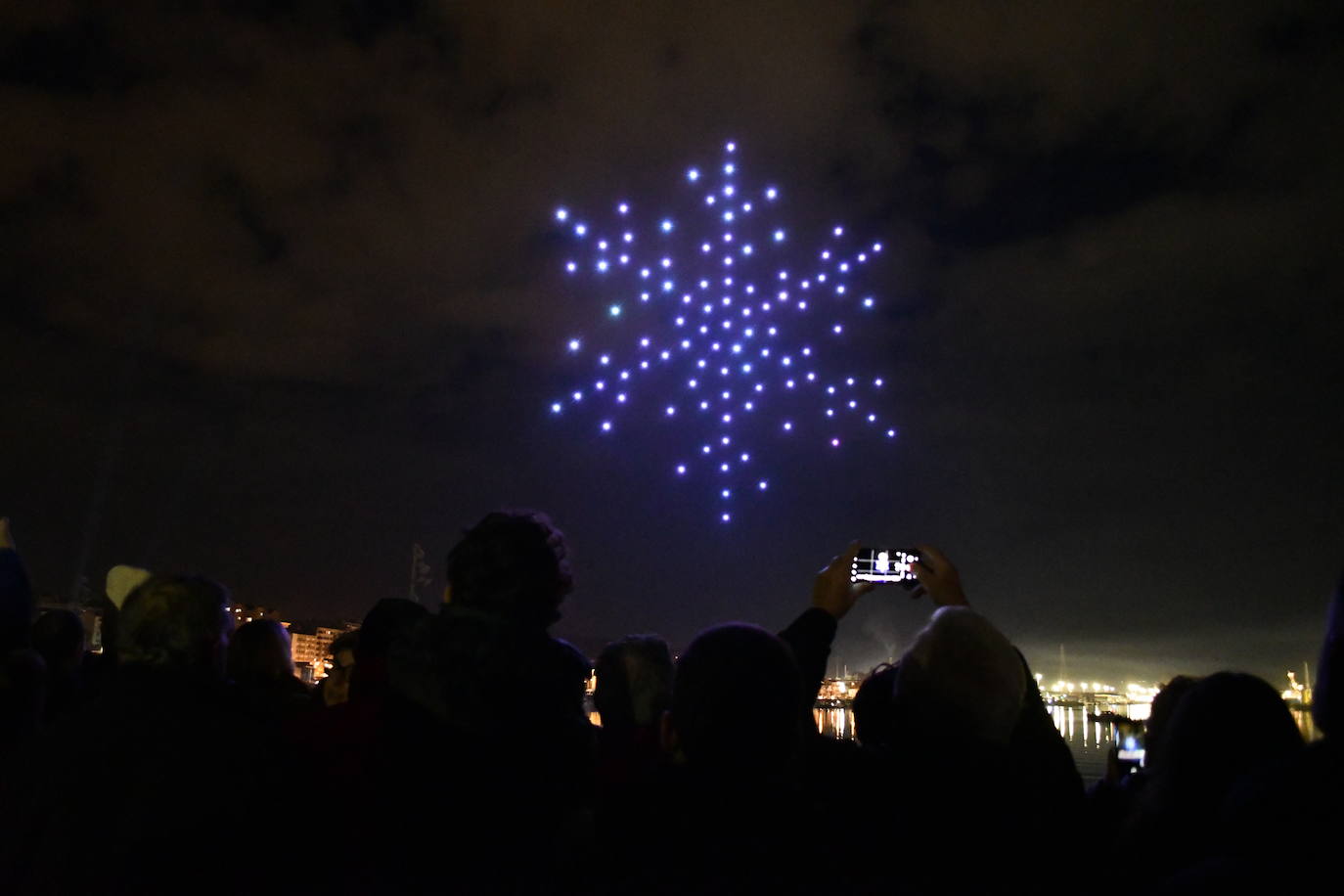 Fotos: Una coreografía de luces de colores e ilusión