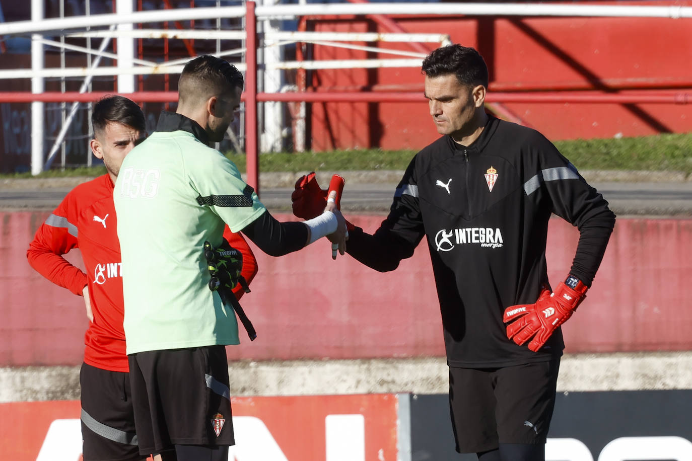 Fotos: Entrenamiento del Sporting (05/01/2023)