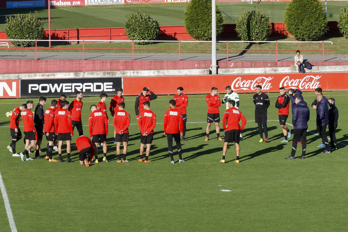 Fotos: Entrenamiento del Sporting (05/01/2023)