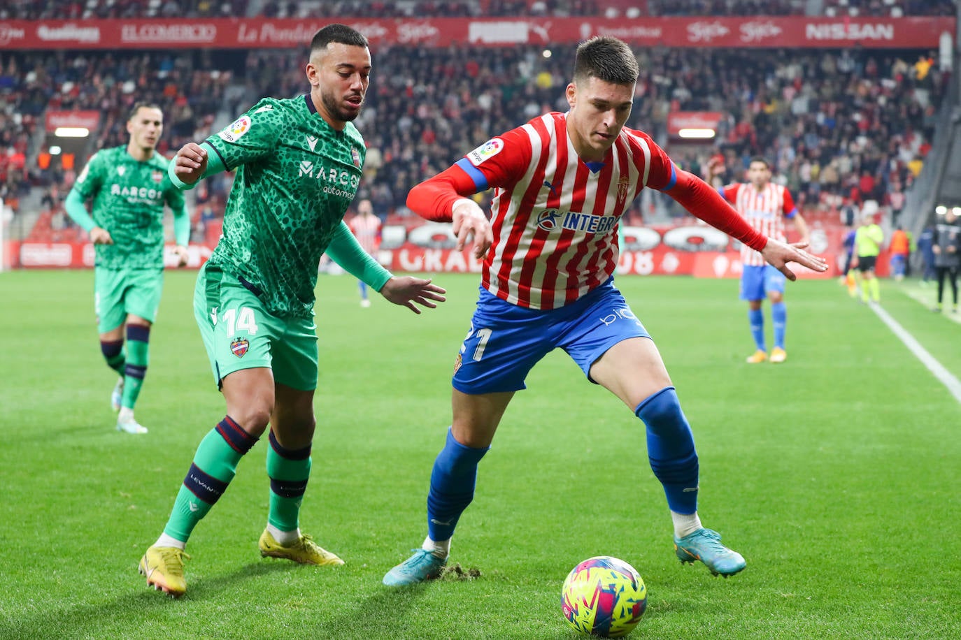 Fotos: Las mejores jugadas del Sporting - Levante