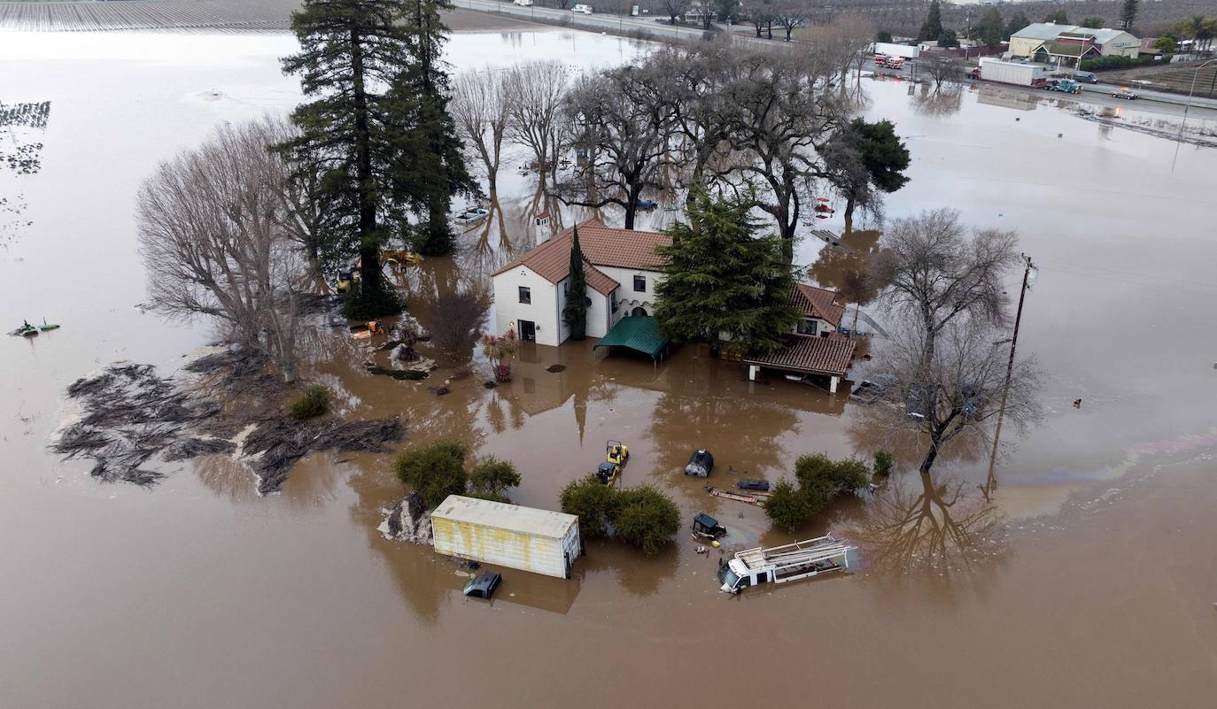 Fotos: La devastadora tormenta en California: al menos 14 muertos por las lluvias