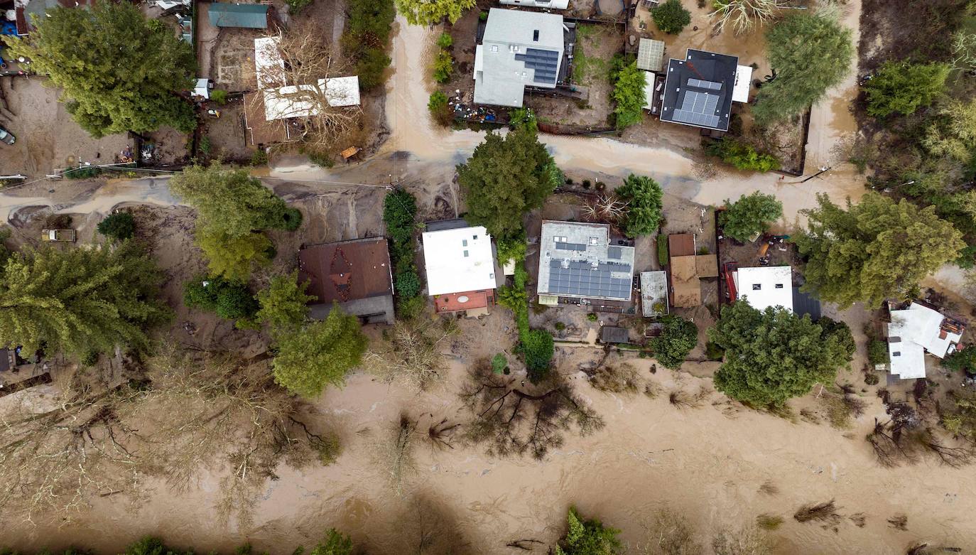 Fotos: La devastadora tormenta en California: al menos 14 muertos por las lluvias