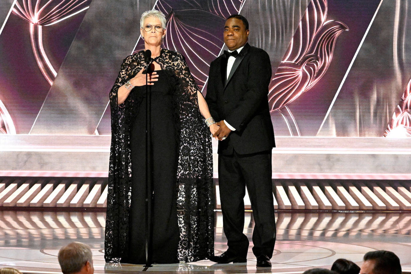 Jamie Lee Curtis y Tracy Morgan