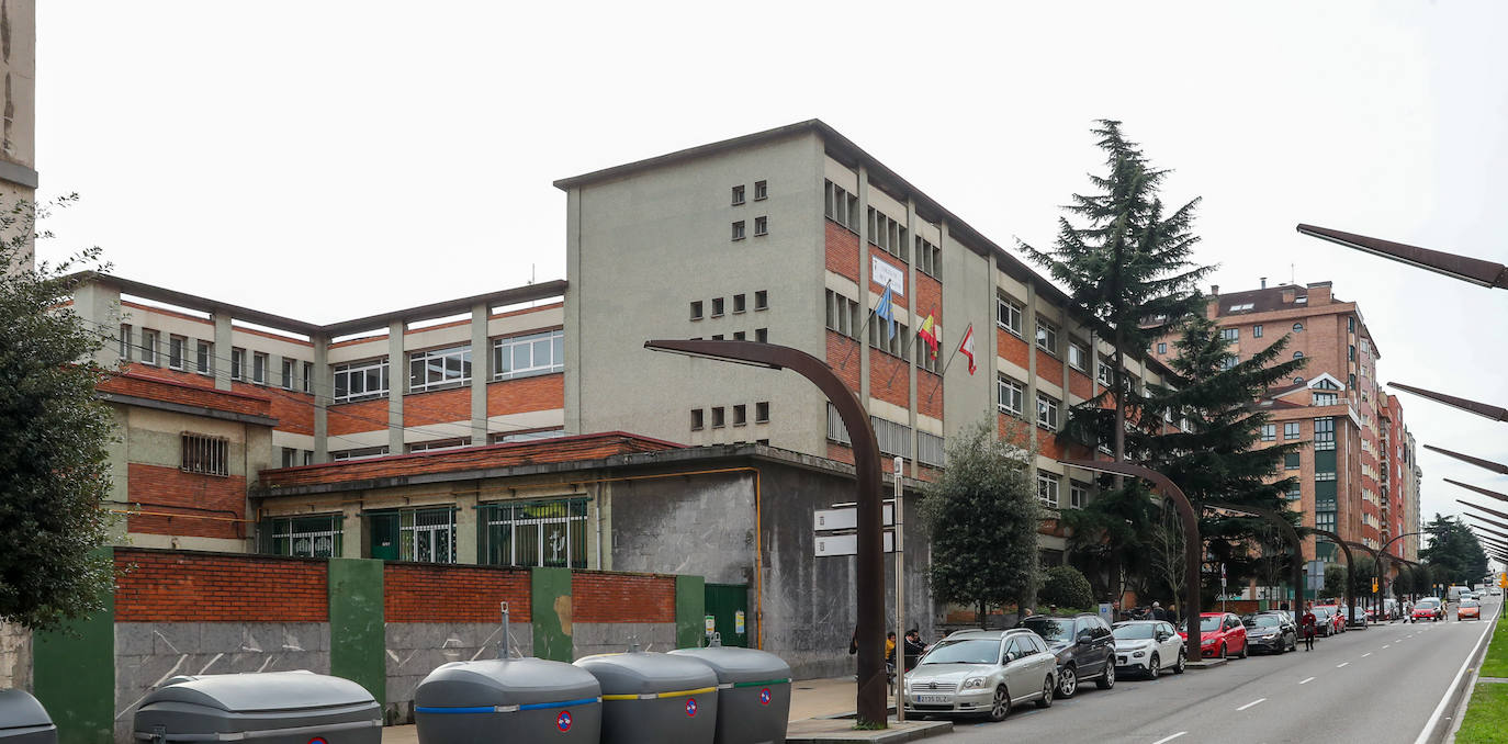 Fotos: Derrumbe en el colegio Rey Pelayo de Gijón