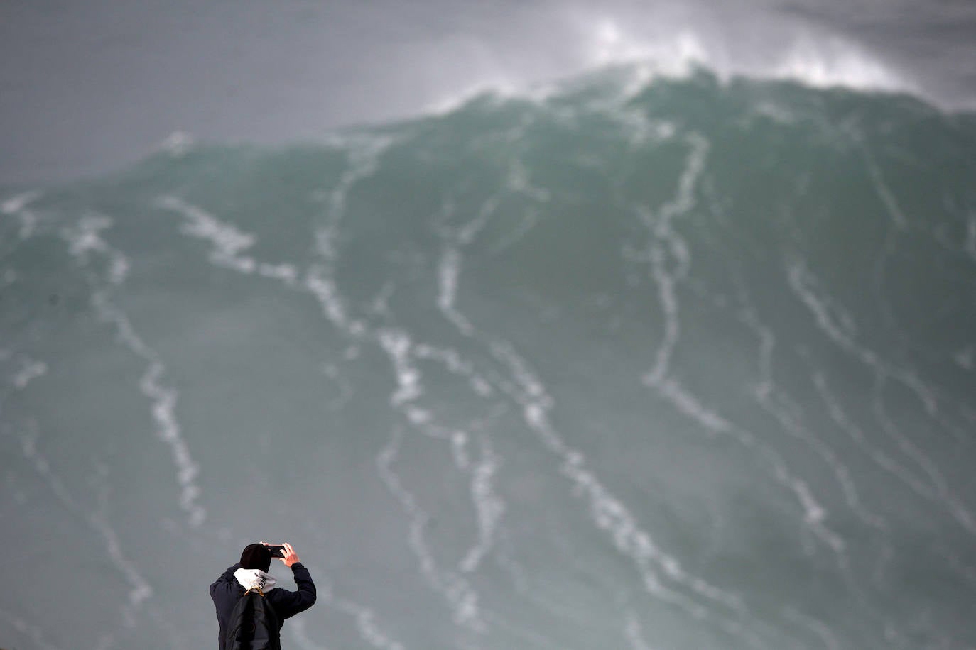 Fotos: La gran ola de Nazaré