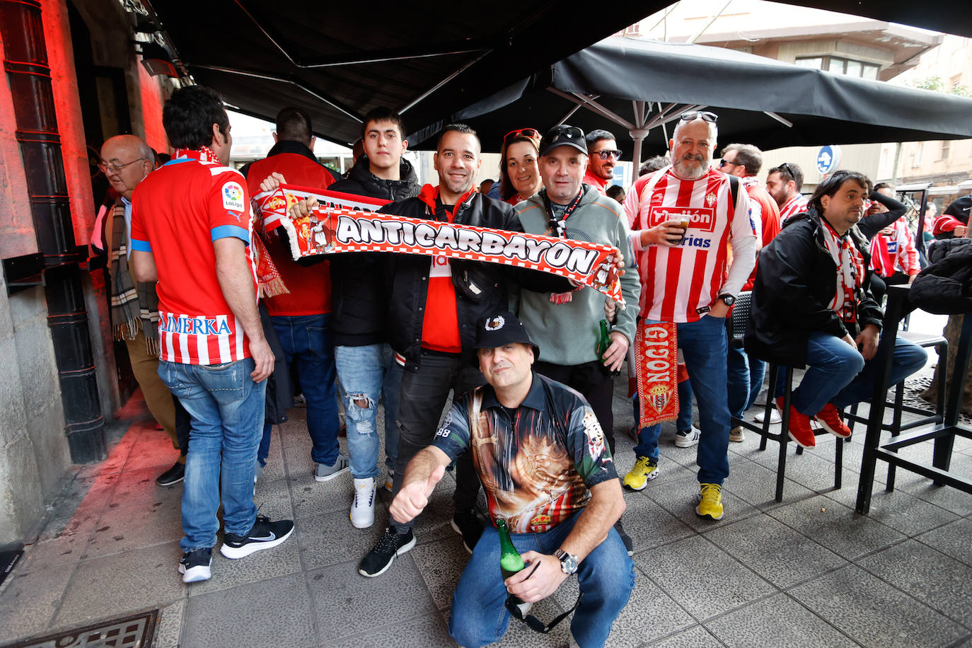 Fotos: Una &#039;Mareona&#039; sportinguista en Santander