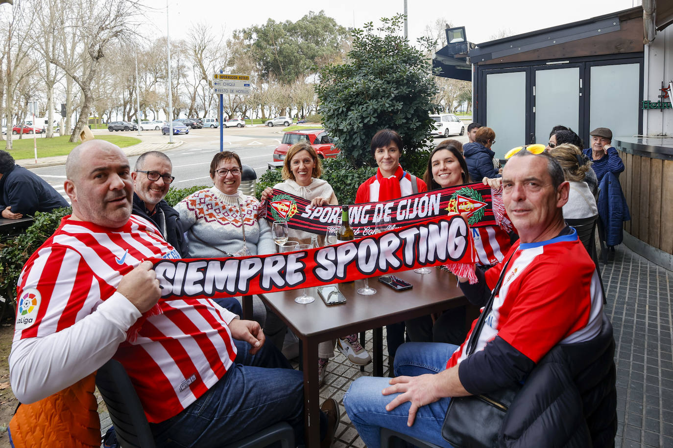 Fotos: Una &#039;Mareona&#039; sportinguista en Santander