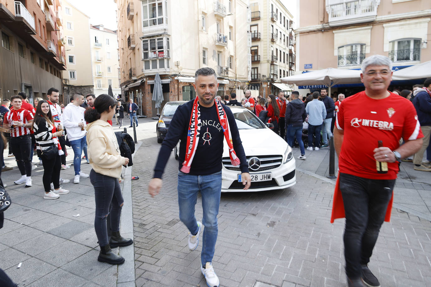 Fotos: Una &#039;Mareona&#039; sportinguista en Santander