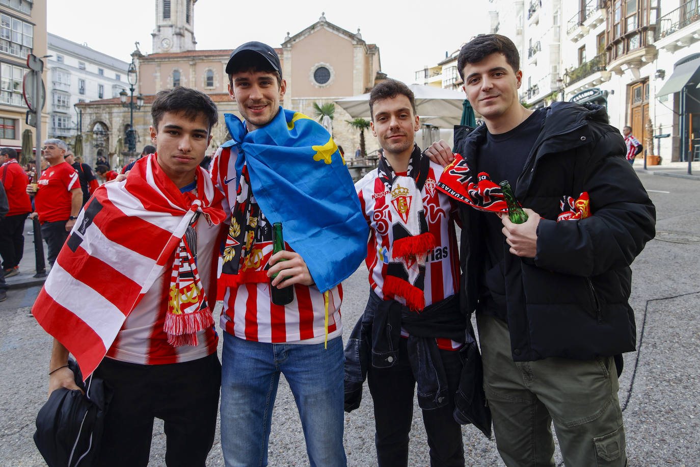 Fotos: Una &#039;Mareona&#039; sportinguista en Santander