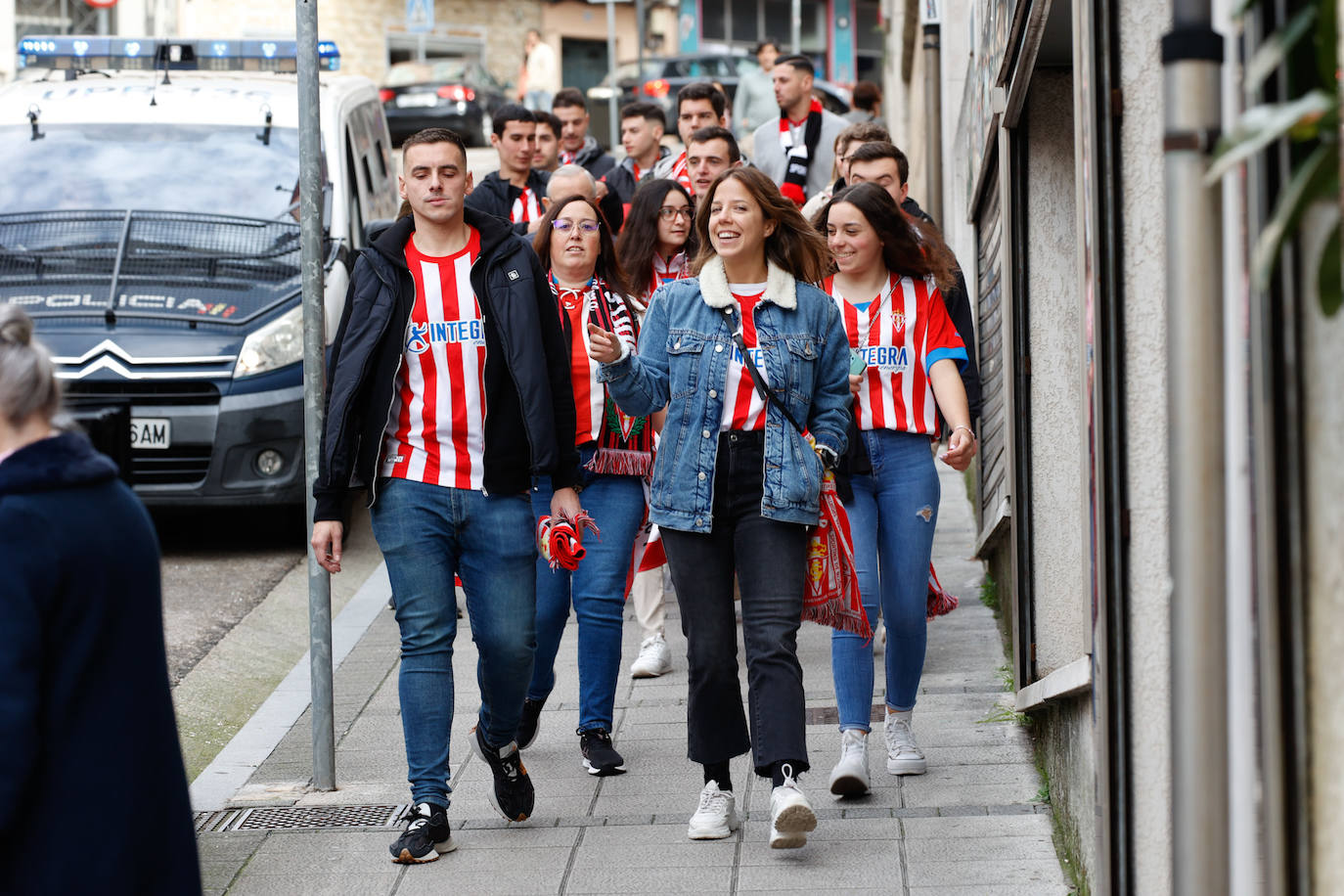 Fotos: Una &#039;Mareona&#039; sportinguista en Santander