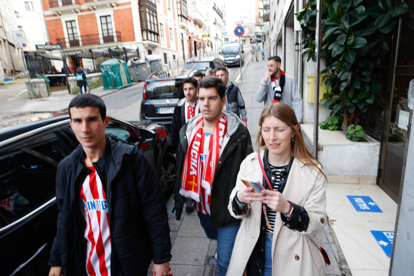 Fotos: Una &#039;Mareona&#039; sportinguista en Santander