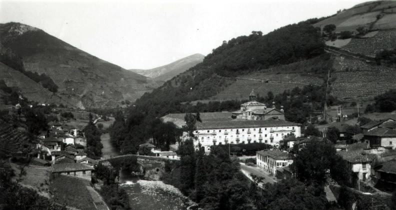 El Monasterio de Corias, en los años 20 del pasado siglo.