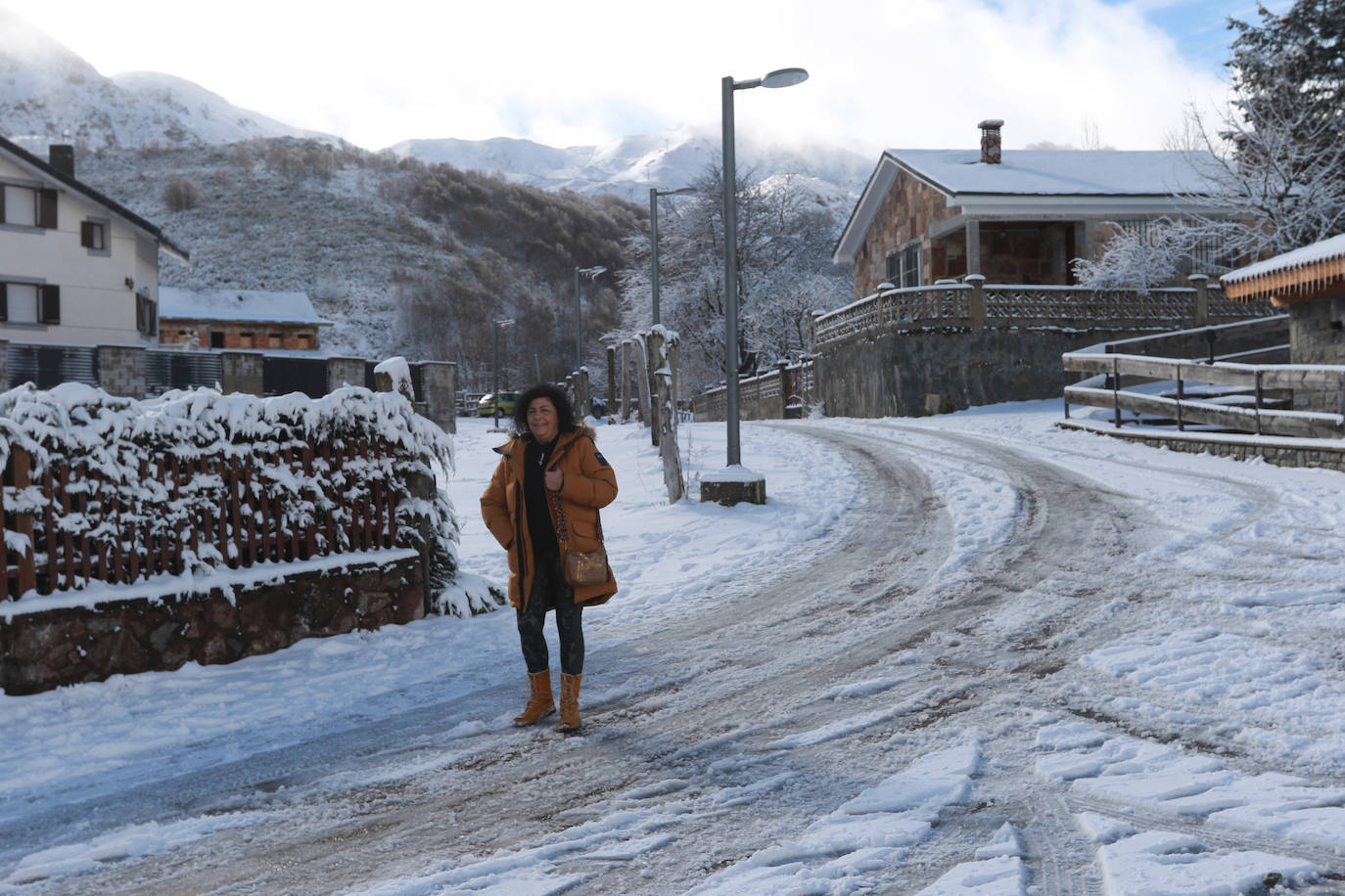 Fotos: Las primeras nieves en Asturias