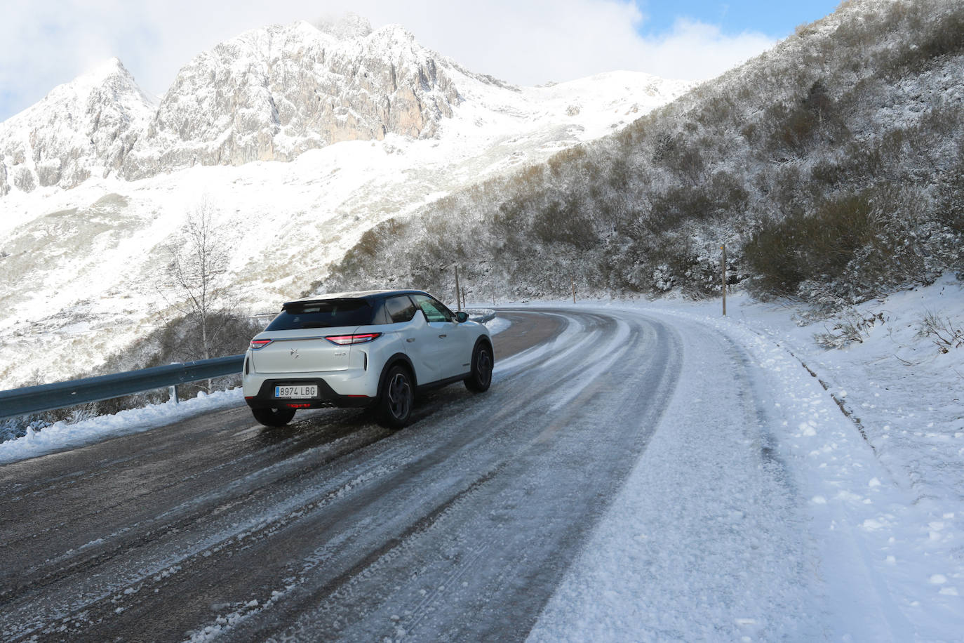 Fotos: Las primeras nieves en Asturias