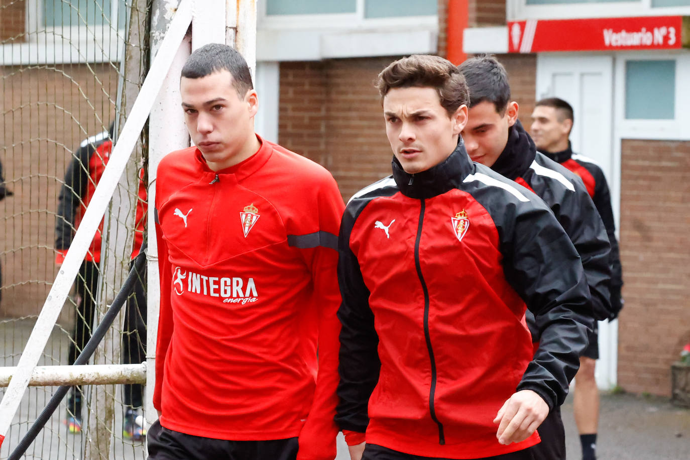 Fotos: Entrenamiento del Sporting (17/01/2023)