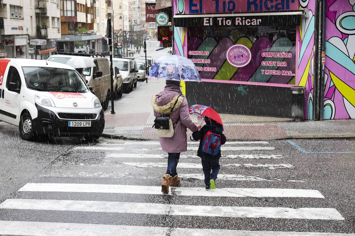 Fotos: Asturias lucha contra el frío: las imágenes que deja el intenso temporal