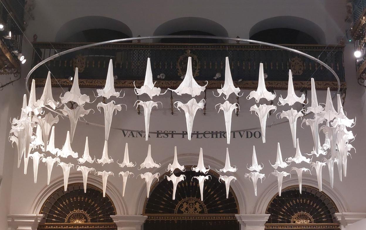 Instalación propuesta en una iglesia de Valladolid. 