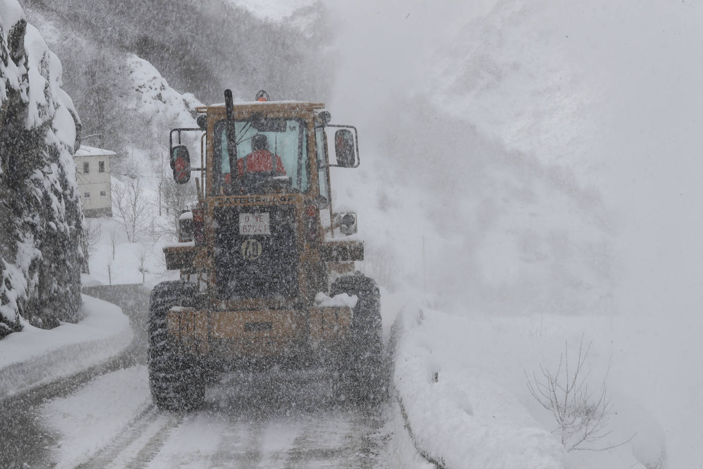 Fotos: Así luce el pueblo de Sotres por las nevadas