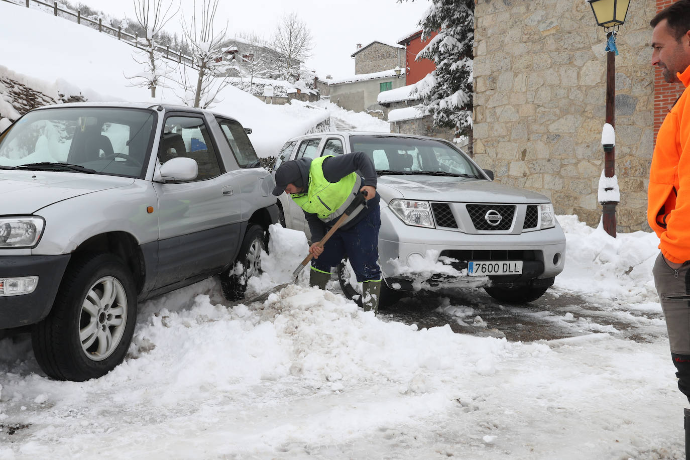 Fotos: Así luce el pueblo de Sotres por las nevadas