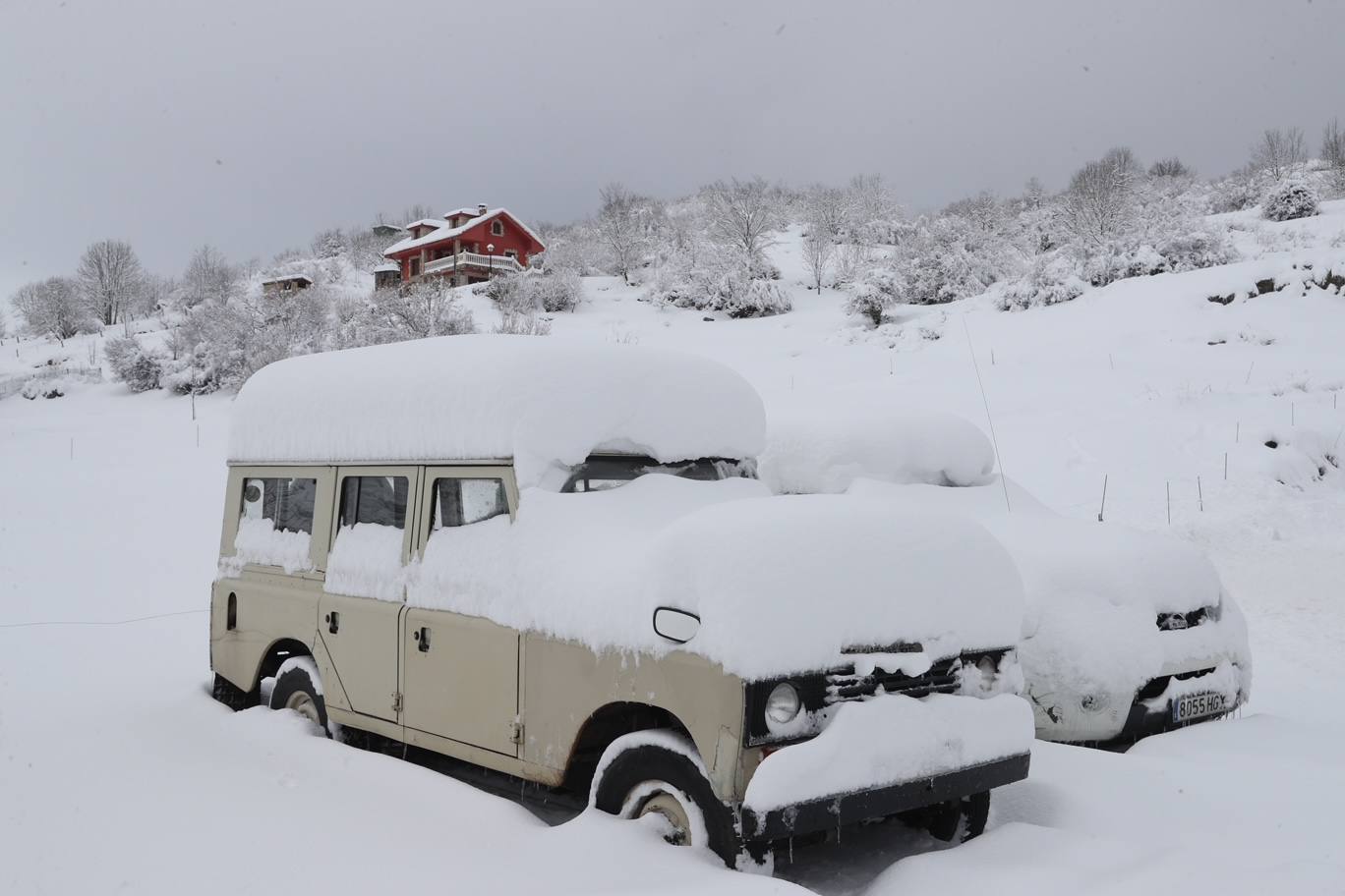 Fotos: Así luce el pueblo de Sotres por las nevadas