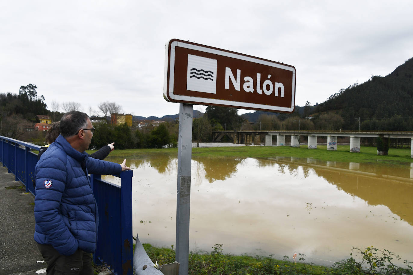 Fotos: Pravia sufre inundaciones por la crecida de los ríos