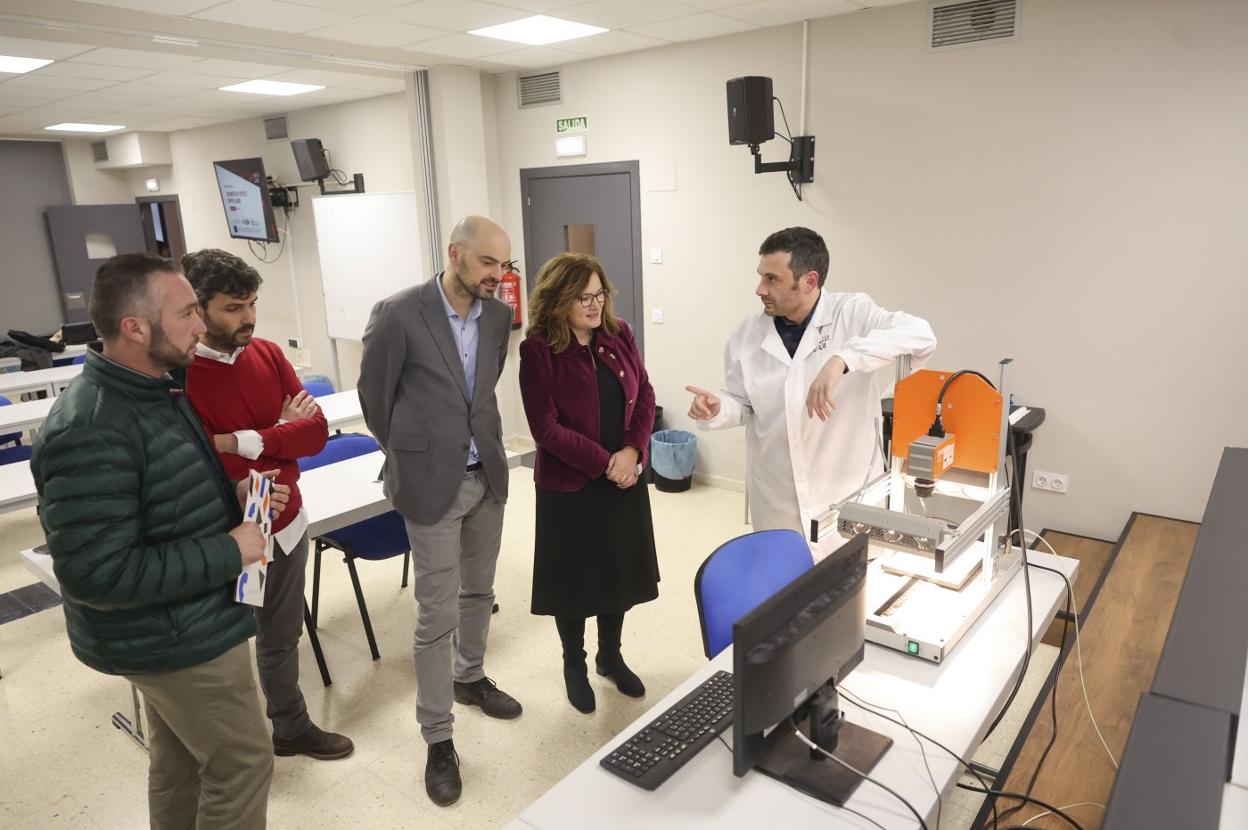 Martín Hervello, de Asincar, hizo una demostración práctica de aplicaciones basadas en la tecnología. 