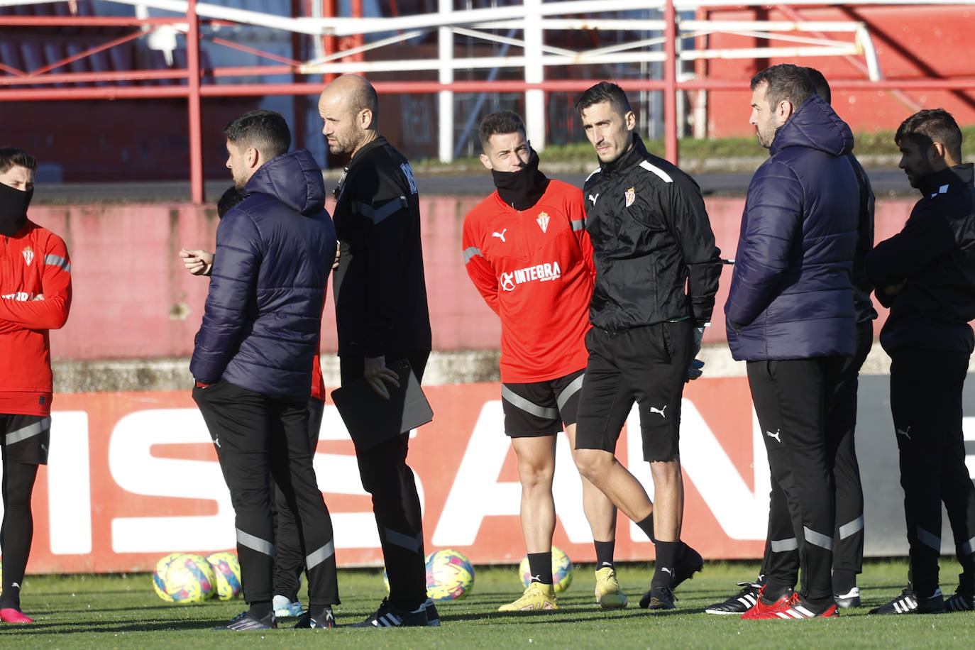 Fotos: Entrenamiento del Sporting (21/01/2023)