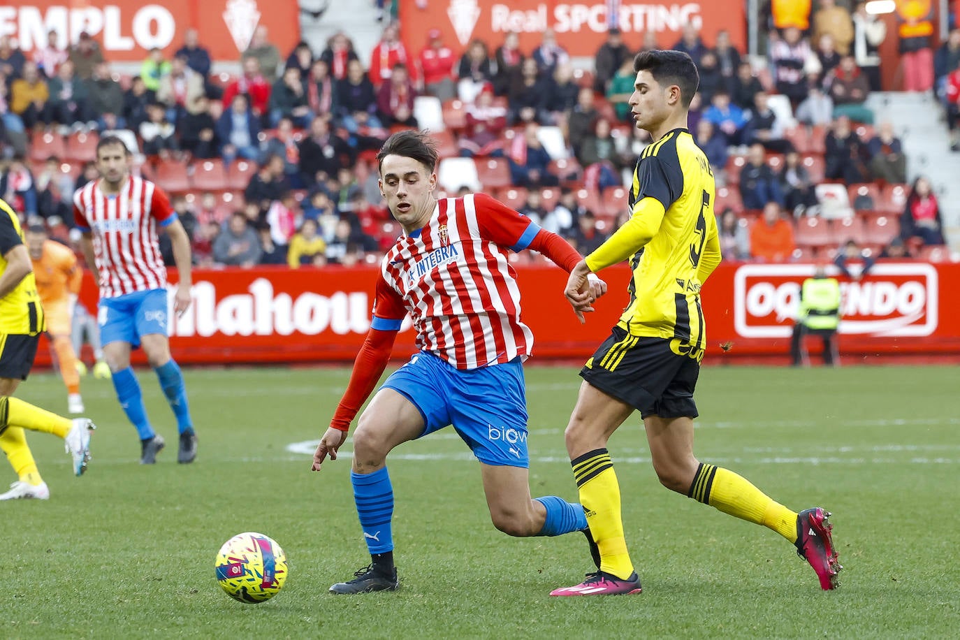 Fotos: Las mejores jugadas del Sporting - Zaragoza