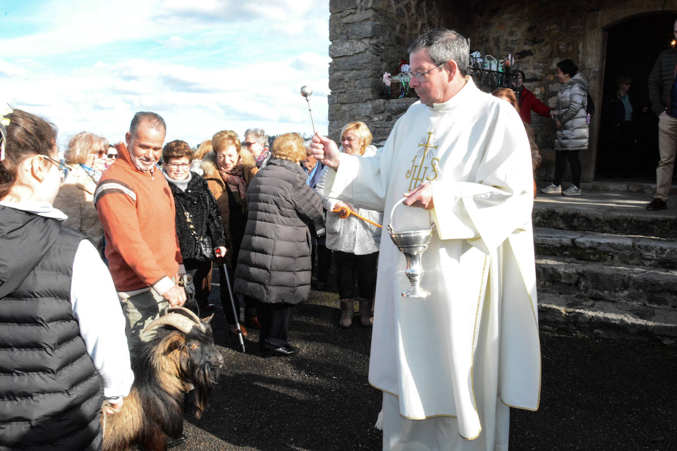 Fotos: San Antón protege a las mascotas de Taborneda