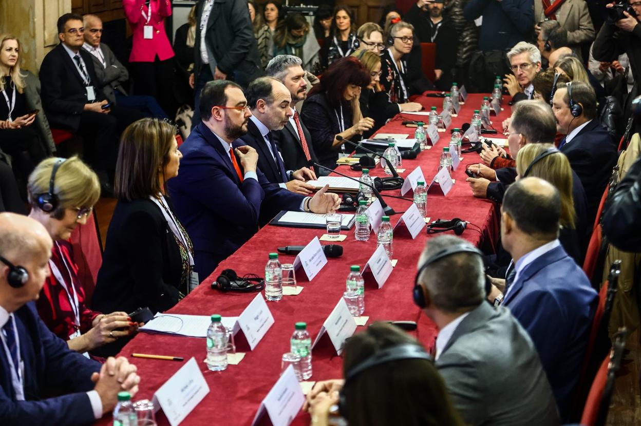 Un momento de la sesión inaugural de Ingenium. 