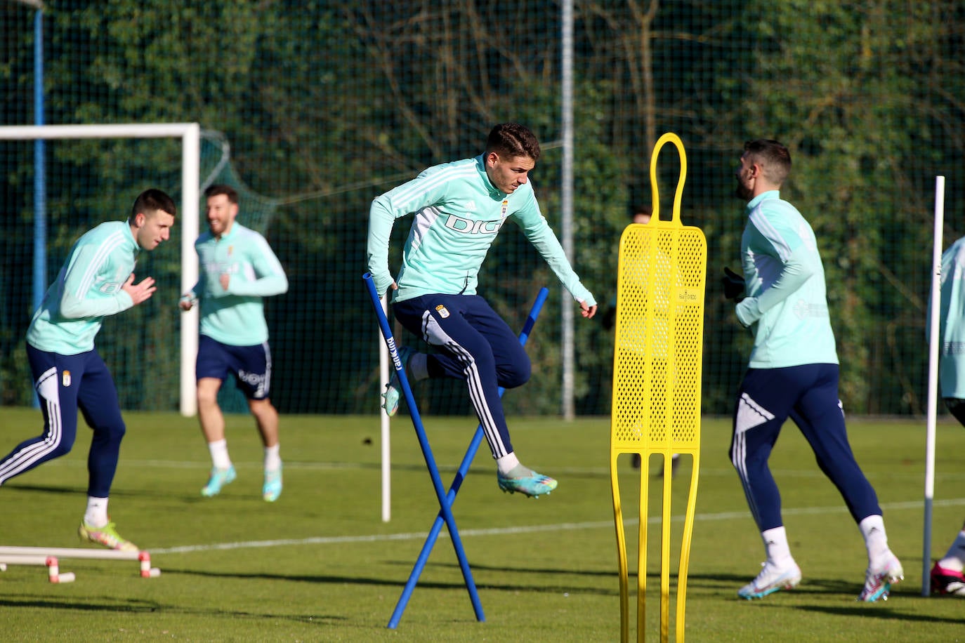 Fotos: Entrenamiento del Real Oviedo (01/02/2023)