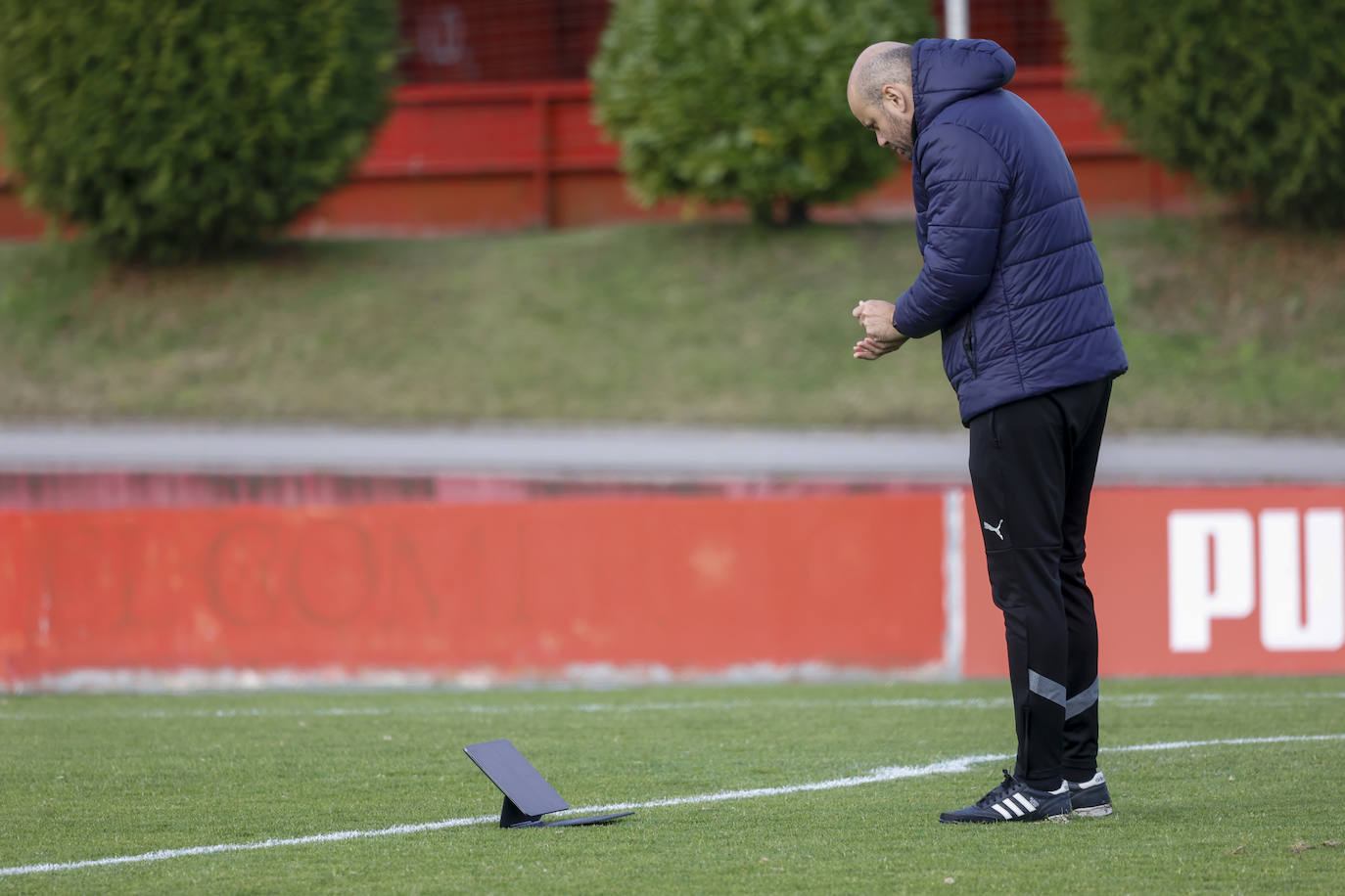 Fotos: Entrenamiento del Sporting (01/02/23)