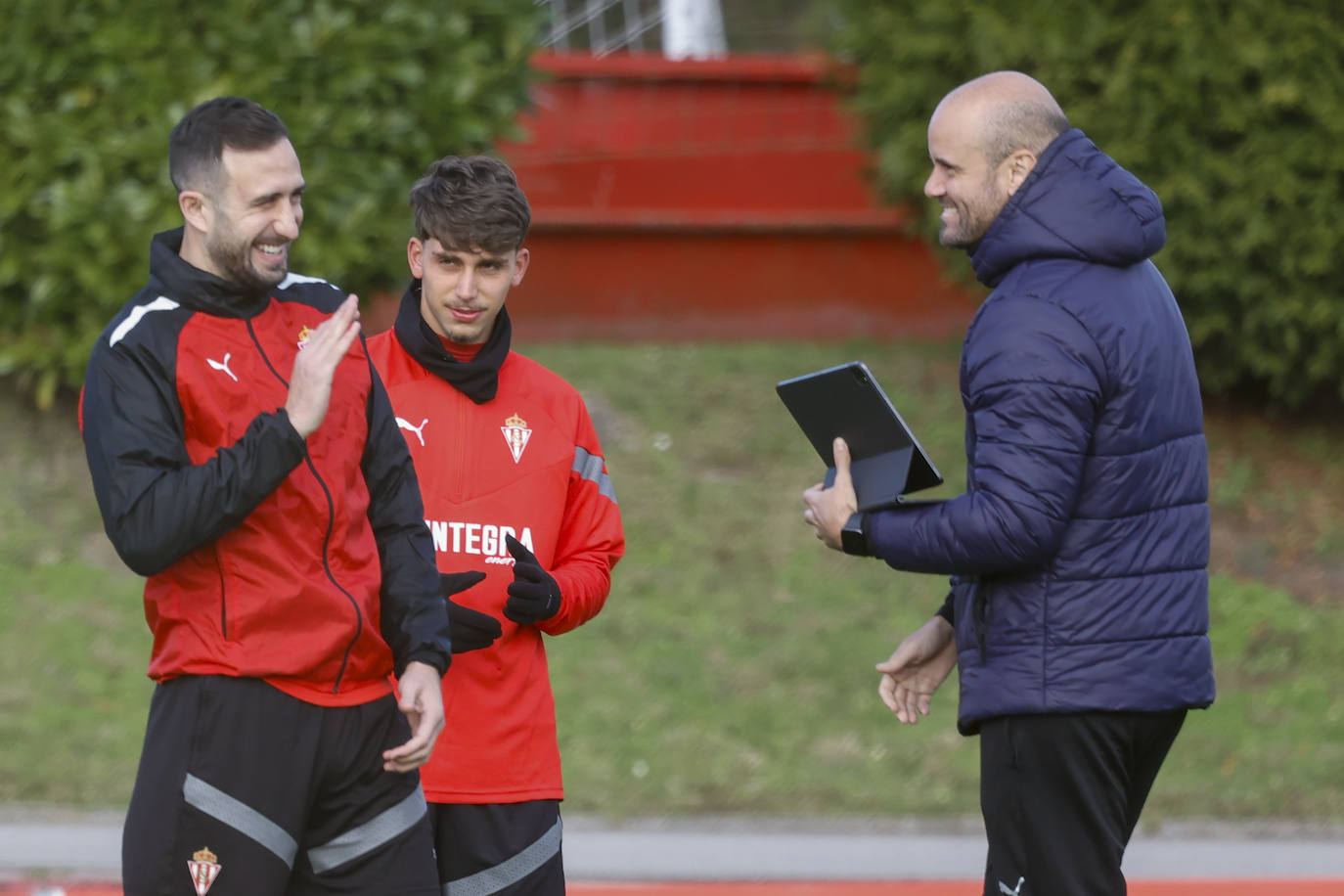 Fotos: Entrenamiento del Sporting (01/02/23)